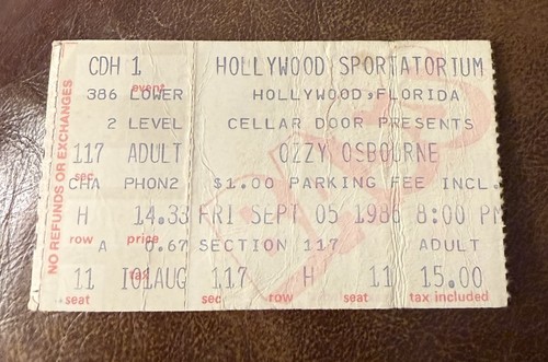 Ozzy osbourne queensryche rare - ozzy,