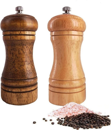 Salt and pepper grinders - salt, set