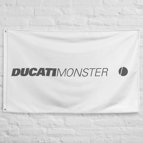 Ducati monster flag 3x5 - flag,