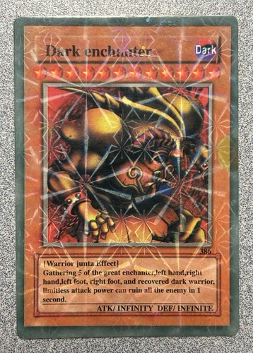 Dark enchanter yugioh - dark, fake