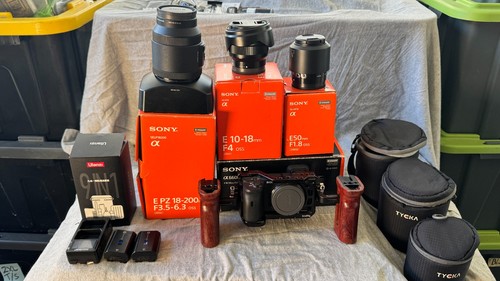 Sony a6600 camera kit 3 - camera, |