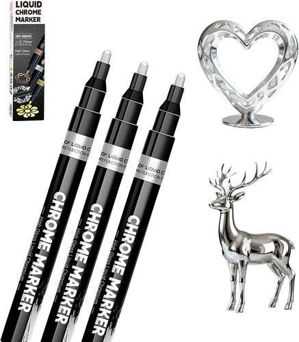 3pcs liquid chrome - liquid, paint