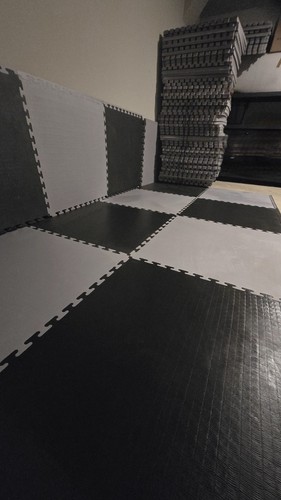 Zebra tatami mats - 2", 1m