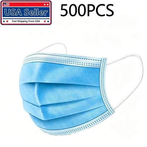 Blue 500 pcs - blue,