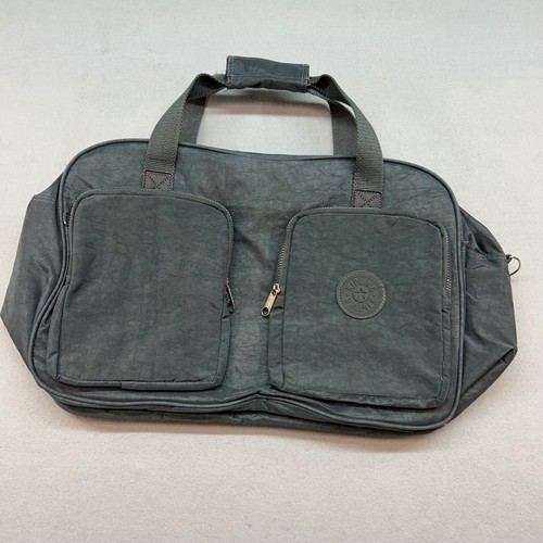 Kipling gray crinkle nylon - kipling,
