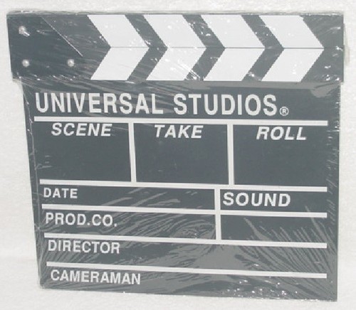 Universal studios clapper - universal,