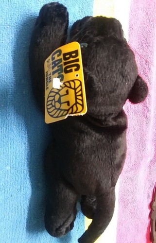 Goffa black panther plush - goffa, 9"