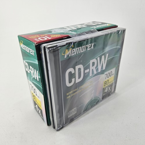 Memorex rewritable discs - cd-rw,