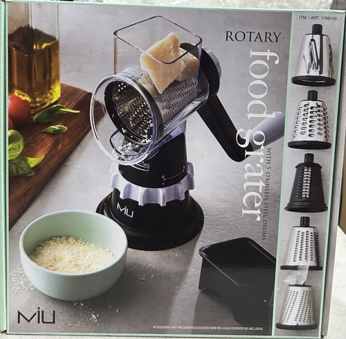 Miu rotary food cheese drum - rotary,