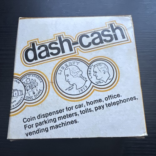 Vintage dash cash coin - vintage,