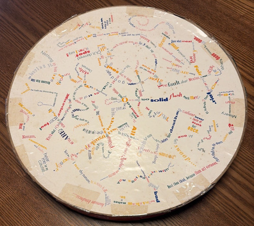 Springbok vtg round puzzle 500 - springbok,