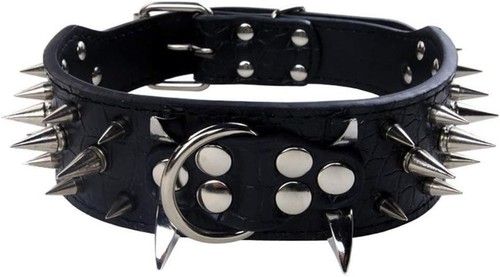 Dog collar sharp spiked - collar,