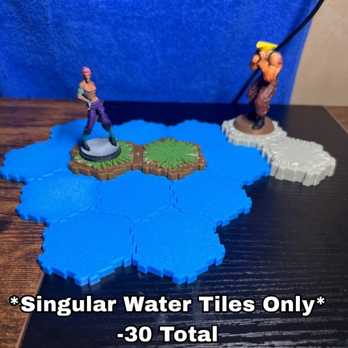 Heroscape terrain water tile - terrain,