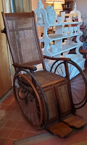 Antique wheelchair - antique,