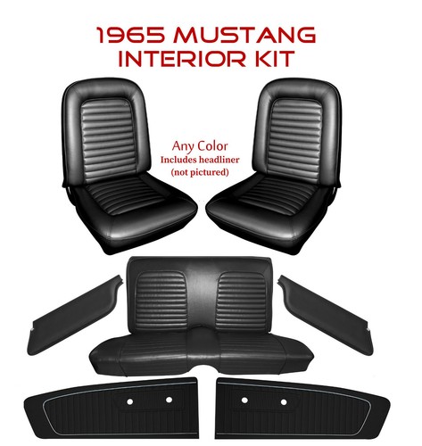 1965 mustang coupe interior - 1965,