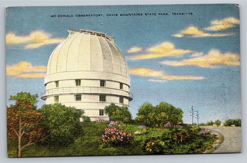 Vintage mcdonald observatory - mcdonald,
