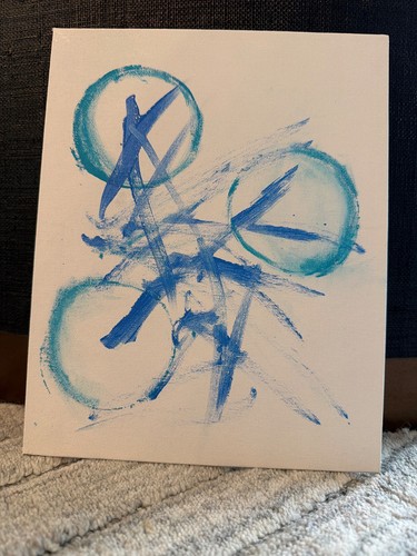 Abstract acrylic paintings - abstract,