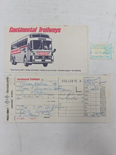 Vintage continental trailways - vintage,