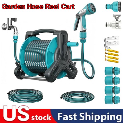 Garden hose reel - hose, portable