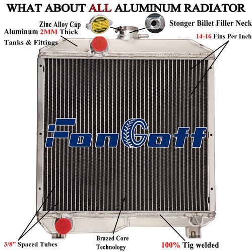 Row tractor radiator - 2,