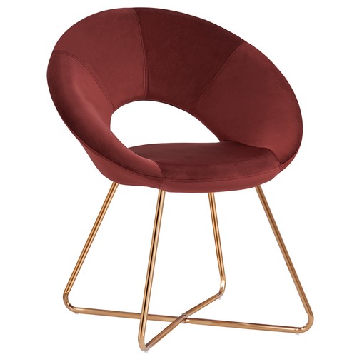 Modern accent chair - accent, velvet