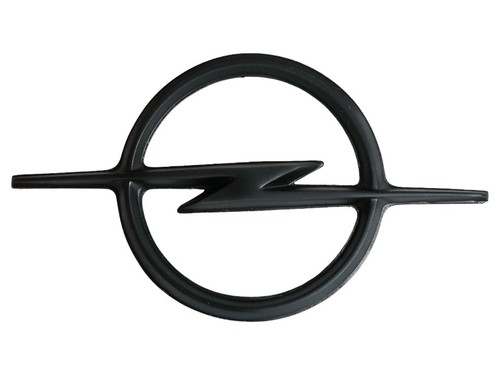 Opel blitz emblem black front - blitz,