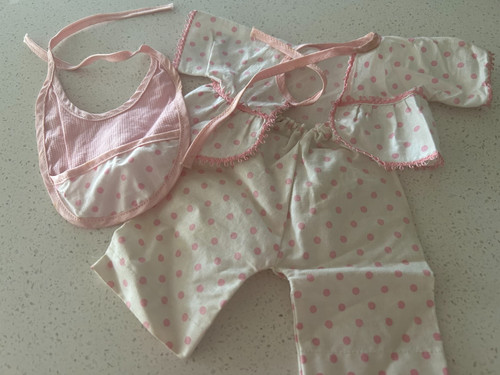Pink polka dot - pink,