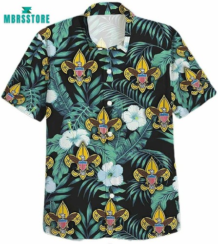 Boy scout cotton casual button - scout,