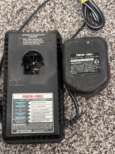 Porter cable 12v - 14.4v, dual