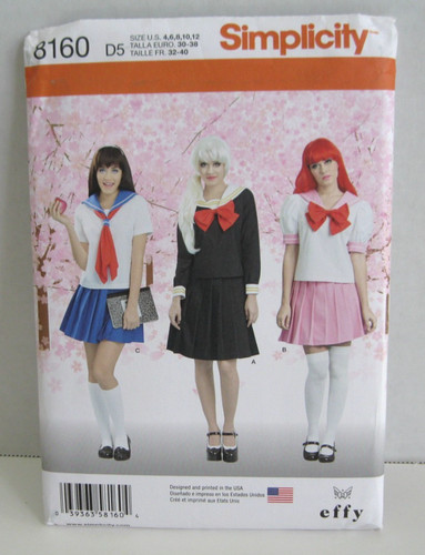 Simplicity 8160 sailor moon - simplicity,
