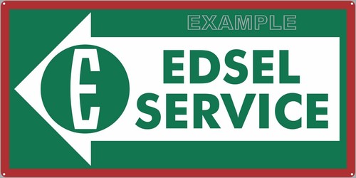 Ford edsel approved - approved, service
