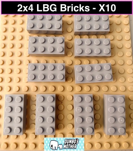 Lego 2x4 light bluish - 2x4,