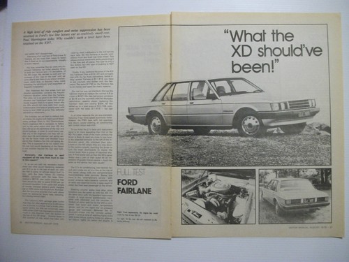 Ford fairlane litre v8 - ford, zj