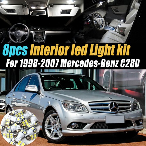 8pc car interior - car, white