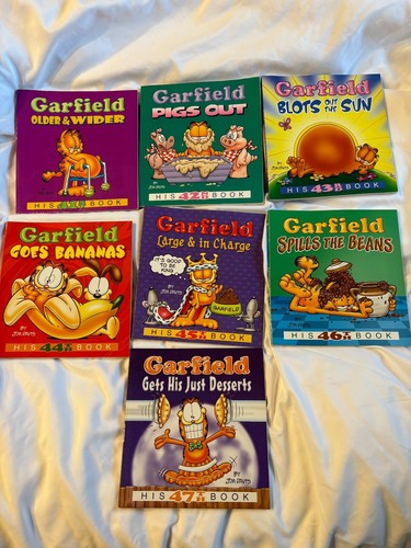 Garfield book collection - garfield,