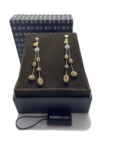 Roberto coin earrings diamond - earrings,
