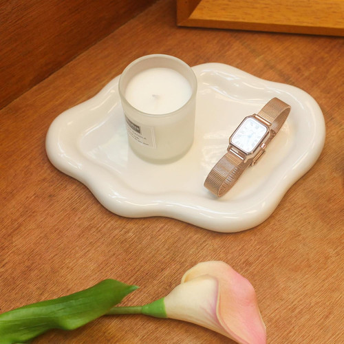 Ceramic jewelry tray trinket - ceramic,