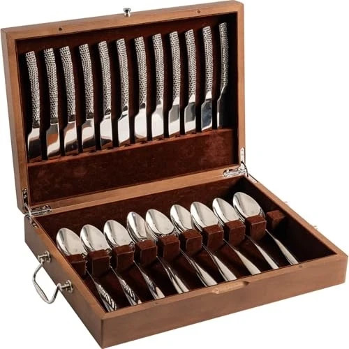 Silverware storage box with - silverware,
