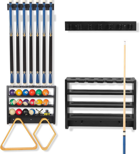 Pool stick holder cue - pool,