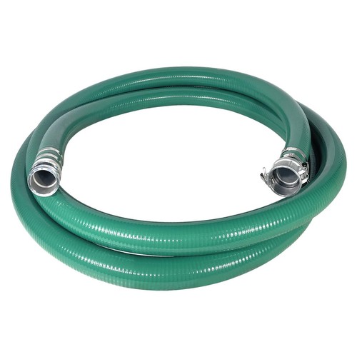 Green pvc suction hose - green,