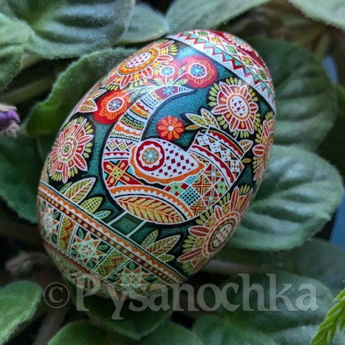 Real ukrainian pysanka - real, goose