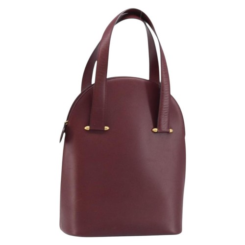 Cartier hand bag leather - cartier,