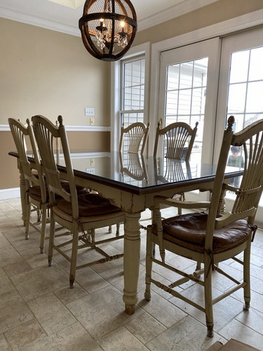 Habersham harvest dining table - dining,