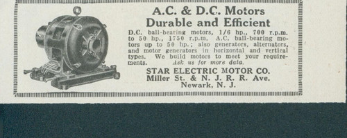 1923 star electric motor - 1923,