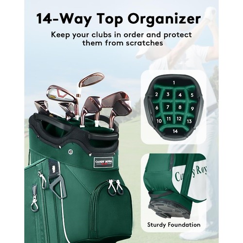 Golf cart bag - cart, bag:14