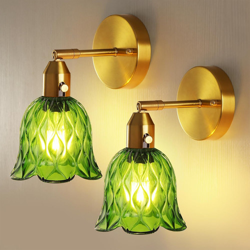 Vintage wall sconces set - sconces, of