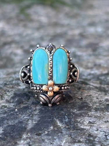Barbara bixby turquoise beetle - turquoise,