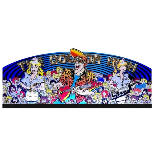 Dude pinball topper - dude, acrylic