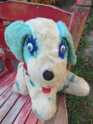Vintage plush blue - vintage,