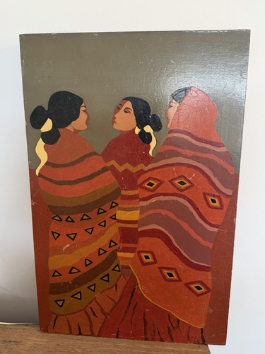 Vintage indian folk art the - folk,
